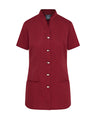 WOMEN'S HEALTHCARE TUNIC UNIFORM WITH CONCEALED ZIP & MOCK BUTTON