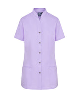 WOMEN'S HEALTHCARE TUNIC UNIFORM WITH CONCEALED ZIP & MOCK BUTTON