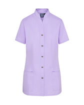 WOMEN'S HEALTHCARE TUNIC UNIFORM WITH CONCEALED ZIP & MOCK BUTTON