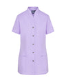WOMEN'S HEALTHCARE TUNIC UNIFORM WITH CONCEALED ZIP & MOCK BUTTON
