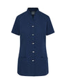 WOMEN'S HEALTHCARE TUNIC UNIFORM WITH CONCEALED ZIP & MOCK BUTTON
