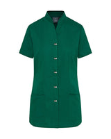 WOMEN'S HEALTHCARE TUNIC UNIFORM WITH CONCEALED ZIP & MOCK BUTTON