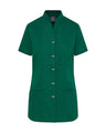 WOMEN'S HEALTHCARE TUNIC UNIFORM WITH CONCEALED ZIP & MOCK BUTTON