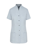 WOMEN'S HEALTHCARE TUNIC UNIFORM WITH CONCEALED ZIP & MOCK BUTTON