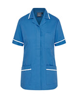 WOMEN'S NURSE TUNIC UNIFORM WITH CONCEALED STUD FASTEN