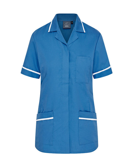 WOMEN'S NURSE TUNIC UNIFORM WITH CONCEALED STUD FASTEN