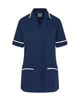 WOMEN'S NURSE TUNIC UNIFORM WITH CONCEALED STUD FASTEN
