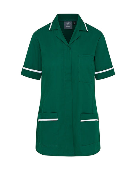 WOMEN'S NURSE TUNIC UNIFORM WITH CONCEALED STUD FASTEN