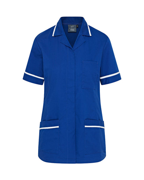 WOMEN'S NURSE TUNIC UNIFORM WITH CONCEALED STUD FASTEN