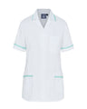 WOMEN'S NURSE TUNIC UNIFORM WITH CONCEALED STUD FASTEN