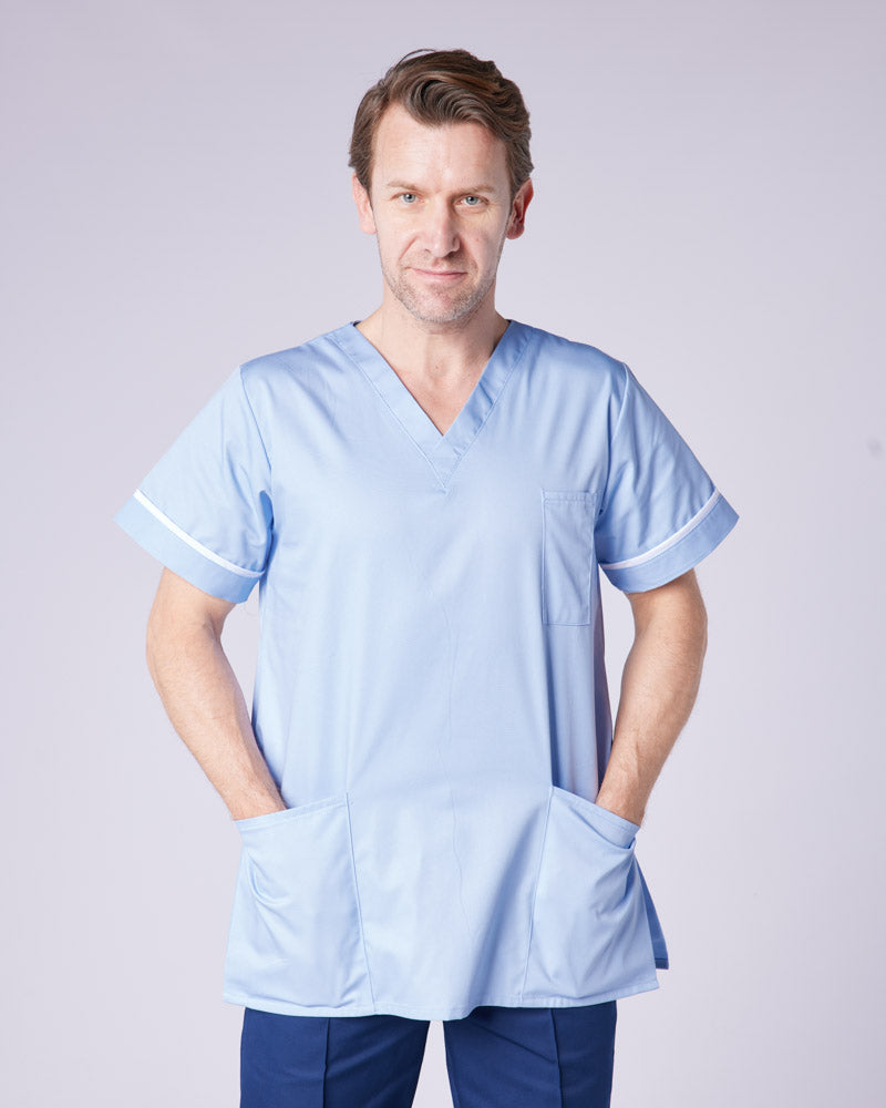 UNISEX V-NECK HOSPITAL TUNIC UNIFORM