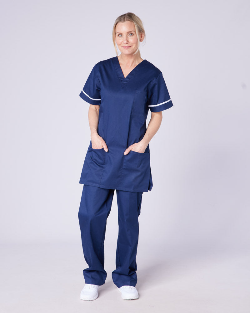 UNISEX V-NECK HOSPITAL TUNIC UNIFORM