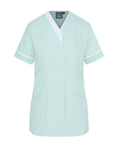 Harveys Women's Asymmetric V-Neck Nurse Tunic with Zip-Front
