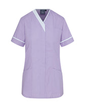 Harveys Women's Asymmetric V-Neck Nurse Tunic with Zip-Front
