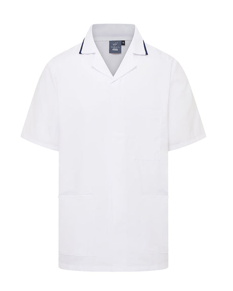 MEN'S NURSE TUNIC UNIFORM WITH CONCEALED STUD FASTEN