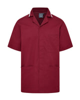 MEN'S NURSE TUNIC UNIFORM WITH CONCEALED STUD FASTEN