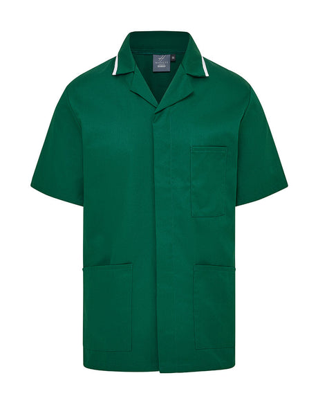 MEN'S NURSE TUNIC UNIFORM WITH CONCEALED STUD FASTEN