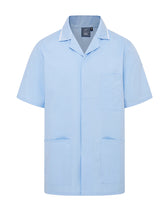 MEN'S NURSE TUNIC UNIFORM WITH CONCEALED STUD FASTEN