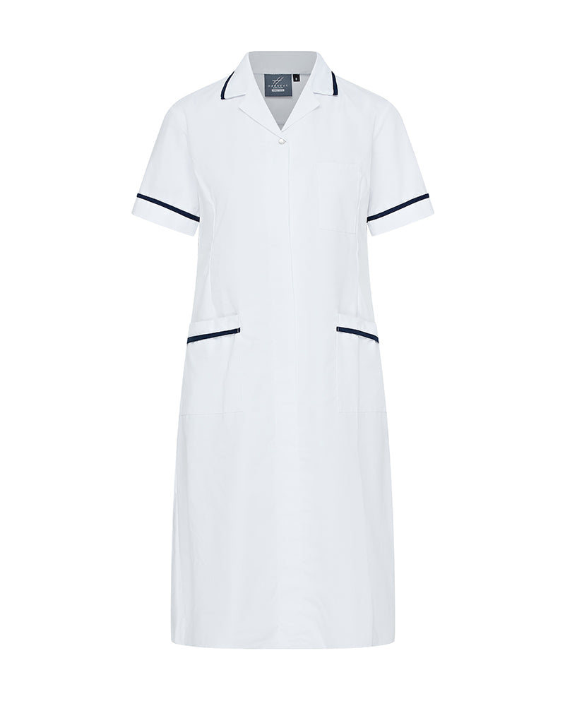 WOMEN'S NURSING DRESS UNIFORM WITH ZIP FRONT