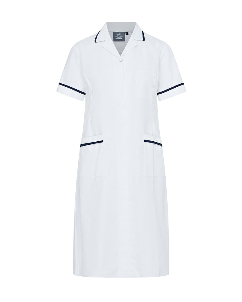 WOMEN'S NURSING DRESS UNIFORM WITH ZIP FRONT