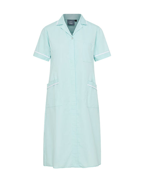 WOMEN'S NURSING DRESS UNIFORM WITH ZIP FRONT