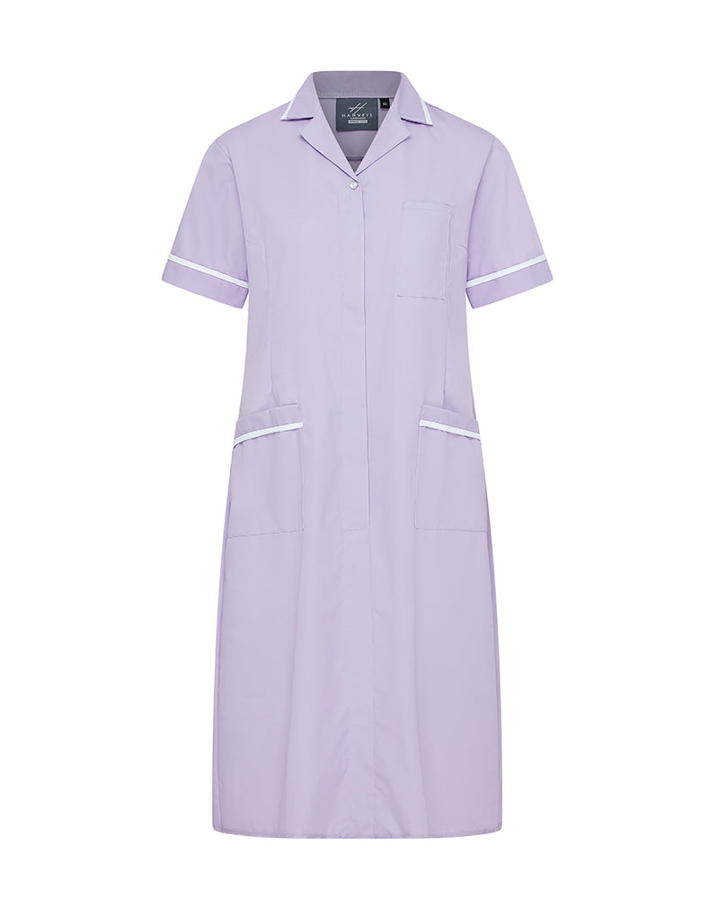 WOMEN'S NURSING DRESS UNIFORM WITH ZIP FRONT