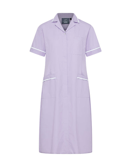 WOMEN'S NURSING DRESS UNIFORM WITH ZIP FRONT