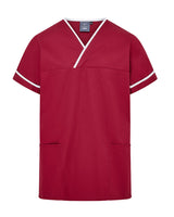 UNISEX CONTRAST V-NECK HEALTHCARE TUNIC