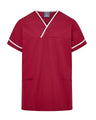UNISEX CONTRAST V-NECK HEALTHCARE TUNIC