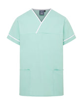 UNISEX CONTRAST V-NECK HEALTHCARE TUNIC