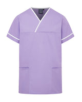 UNISEX CONTRAST V-NECK HEALTHCARE TUNIC