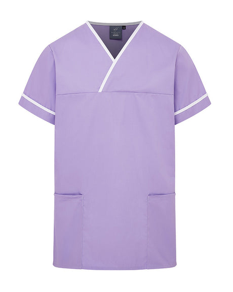UNISEX CONTRAST V-NECK HEALTHCARE TUNIC