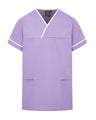 UNISEX CONTRAST V-NECK HEALTHCARE TUNIC