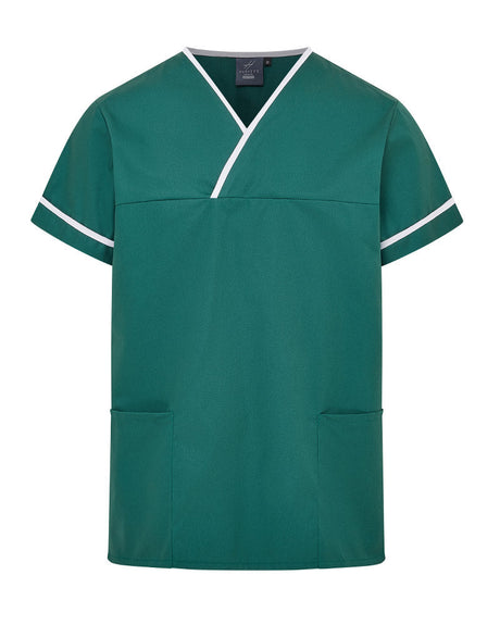 UNISEX CONTRAST V-NECK HEALTHCARE TUNIC