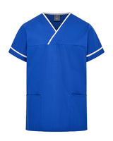 UNISEX CONTRAST V-NECK HEALTHCARE TUNIC