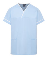 UNISEX CONTRAST V-NECK HEALTHCARE TUNIC