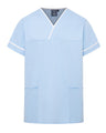 UNISEX CONTRAST V-NECK HEALTHCARE TUNIC