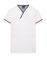 UNISEX LIGHTWEIGHT CONTRAST V-NECK HEALTHCARE TUNIC UNIFORM