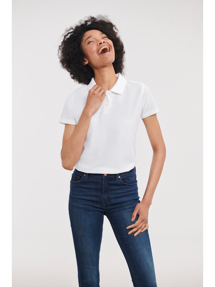 WOMEN'S CLASSIC POLYCOTTON POLO SHIRT