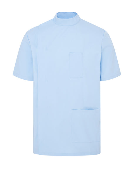 MEN'S STUD-FASTEN HEALTHCARE TUNIC UNIFORM WITH MANDARIN COLLAR