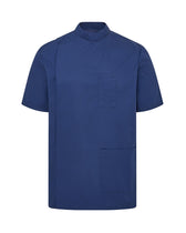MEN'S STUD-FASTEN HEALTHCARE TUNIC UNIFORM WITH MANDARIN COLLAR