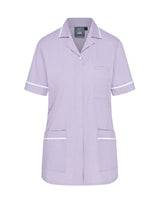 WOMEN'S NURSE TUNIC UNIFORM WITH CONCEALED ZIP FASTEN