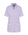 WOMEN'S NURSE TUNIC UNIFORM WITH CONCEALED ZIP FASTEN