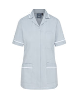 WOMEN'S NURSE TUNIC UNIFORM WITH CONCEALED ZIP FASTEN