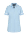 WOMEN’S ZIP FRONT NURSE TUNIC UNIFORM WITH ROUNDED COLLAR