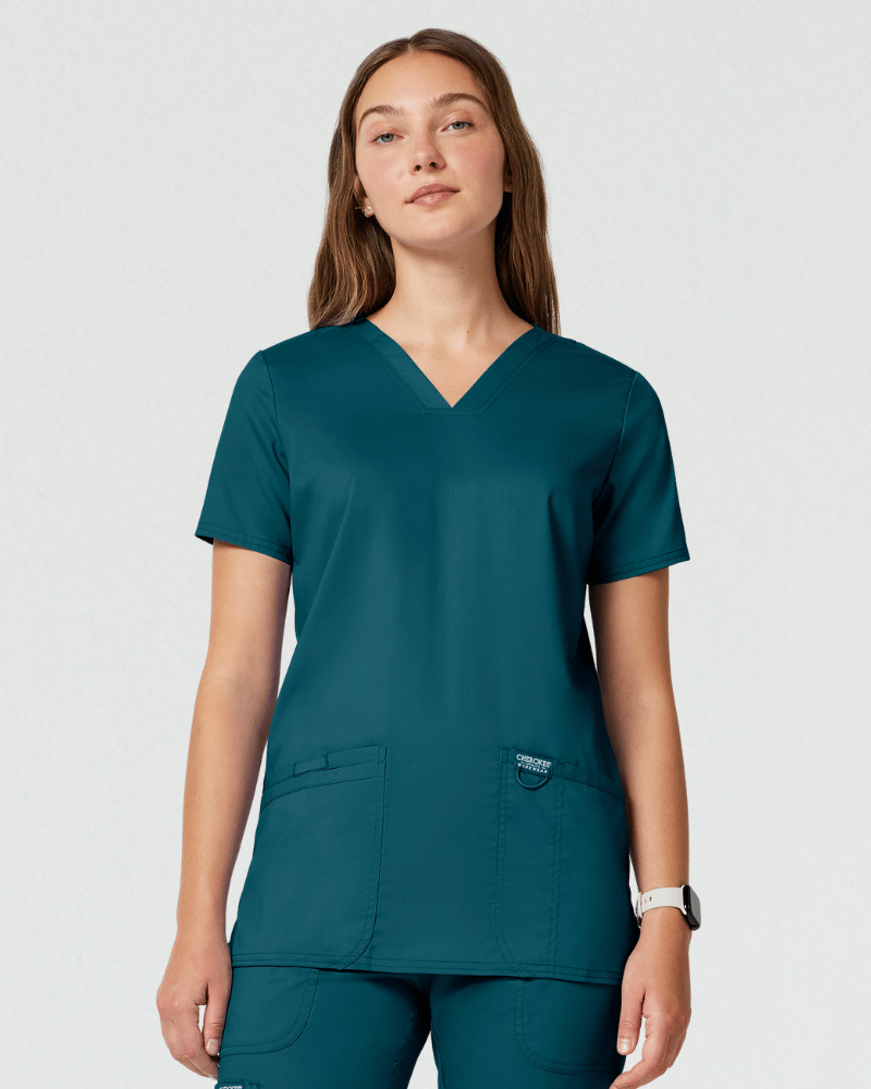 Cherokee Revolution Women's Stretch V-Neck Scrub Top