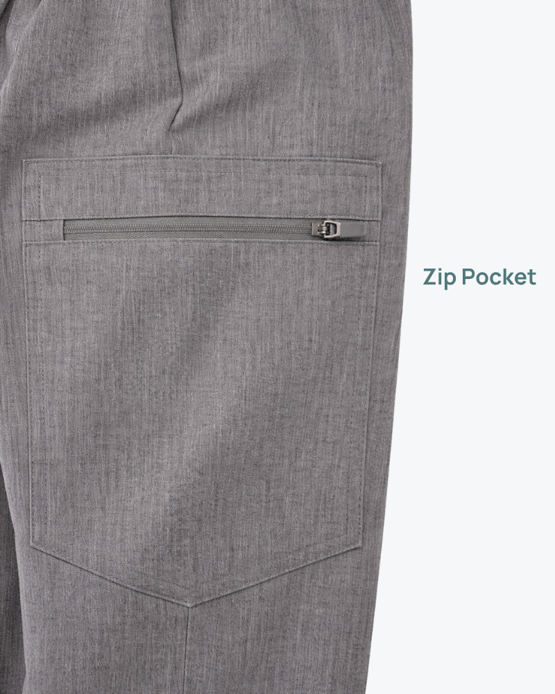 Alumea Men's Scrub Cargo Trousers