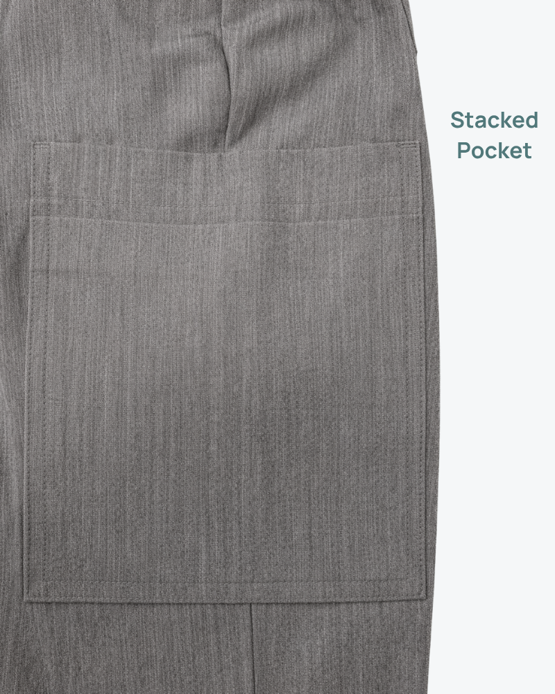Alumea Men's Scrub Cargo Trousers