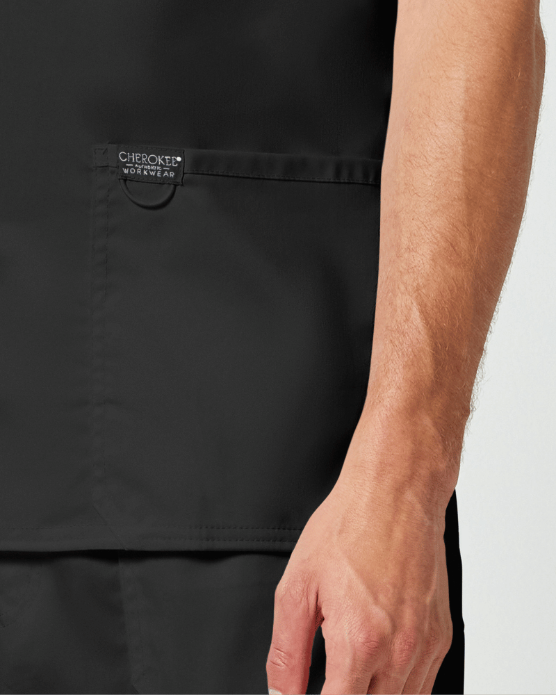Cherokee Revolution Men's Stretch V-Neck Scrub Top