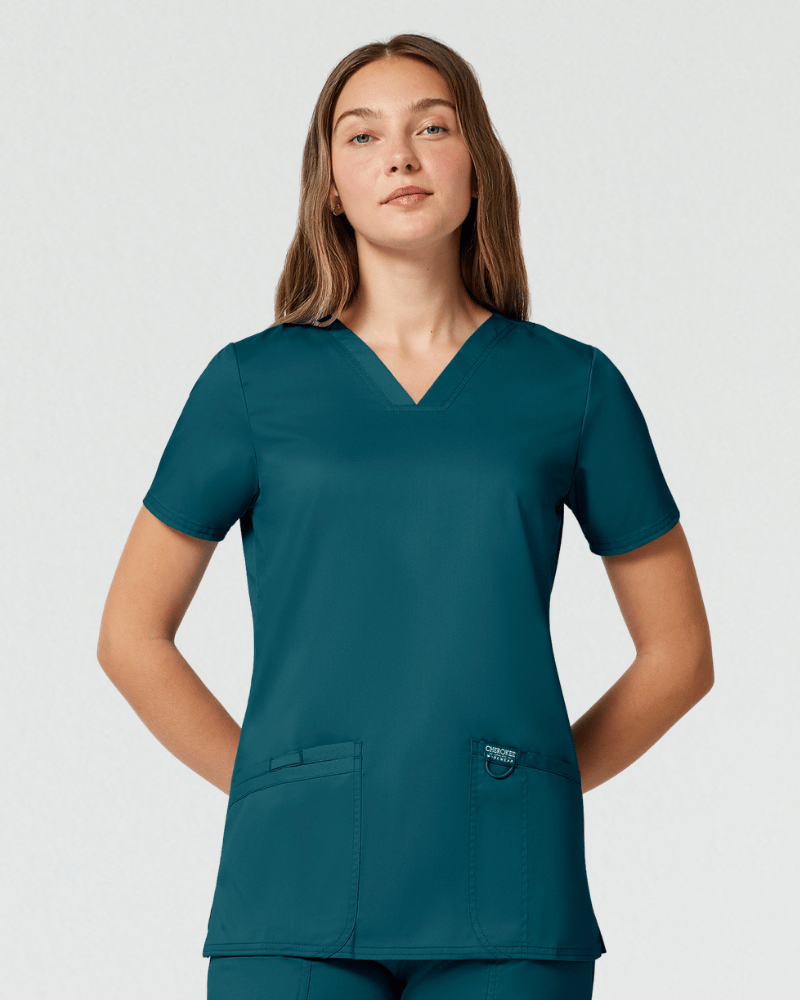 Cherokee Revolution Women's Stretch V-Neck Scrub Top
